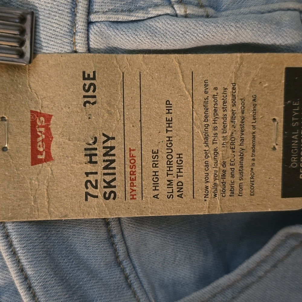 Levi's 721 High rise skinny